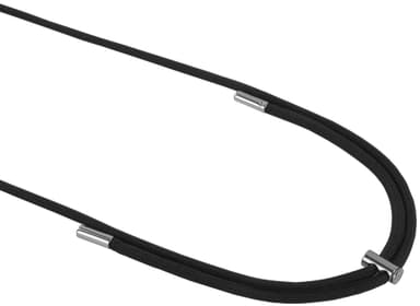 iDeal of Sweden kaulakorukotelo puhelimelle (hiilenmusta)