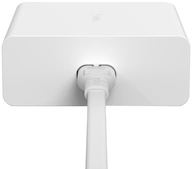 Belkin 108W GaN 4-Port Universal yleislaturi (valkoinen)