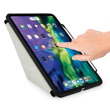 Pipetto iPad Air 10.9 2020/2022 Kotelo Origami No3 Musta