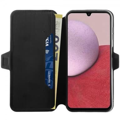Vivanco Samsung Galaxy A14 Kotelo Pure Wallet Musta