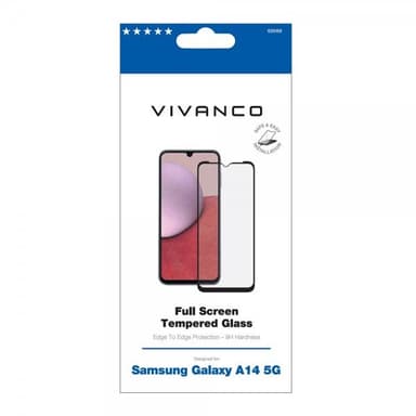 Vivanco Samsung Galaxy A14 Näytönsuoja Full Screen