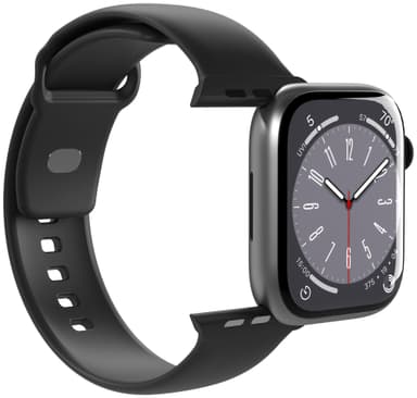Puro Apple Watch 42-49 mm ranneke (musta)