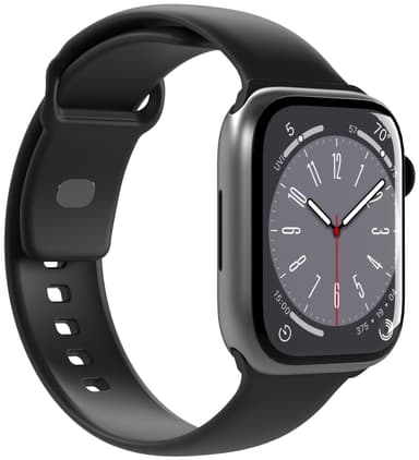 Puro Apple Watch 42-49 mm ranneke (musta)