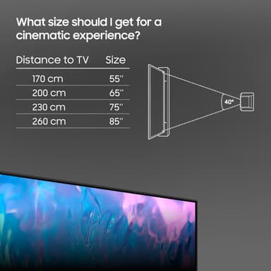 Samsung 85" Q70C 4K QLED älytelevisio (2023)
