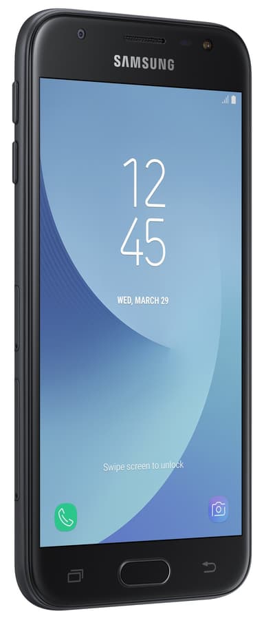 Samsung Galaxy J3 2017 älypuhelin (musta)