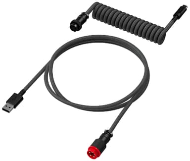 HyperX kierretty kaapeli näppäimistölle (harmaa/musta)