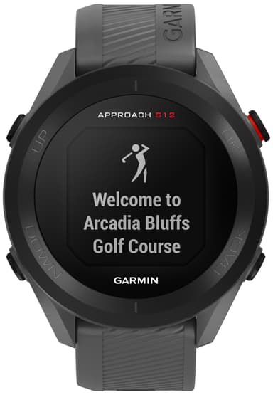 Garmin Approach S12 2022 GPS golfkello (harmaa)