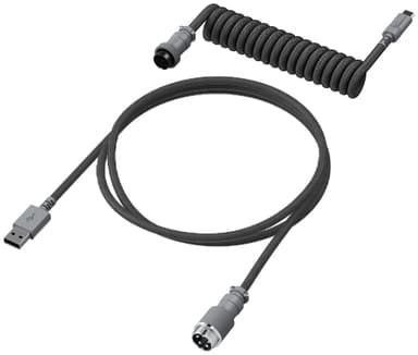 HyperX kierretty kaapeli näppäimistölle (harmaa)