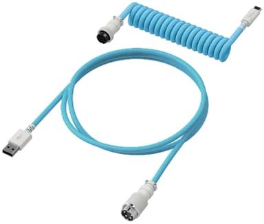 HyperX kierretty kaapeli näppäimistölle (sininen)
