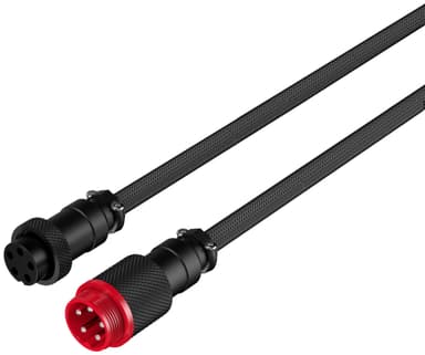 HyperX kierretty kaapeli näppäimistölle (harmaa/musta)