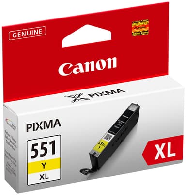 Canon CLI-551XL mustekasetti (keltainen)