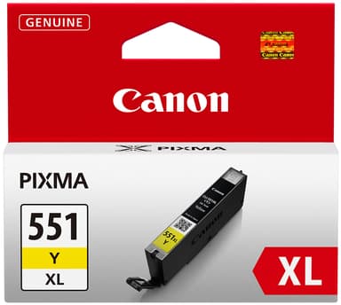 Canon CLI-551XL mustekasetti (keltainen)