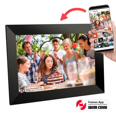 Lippa 10"" Frameo Digital Photo & Video frame