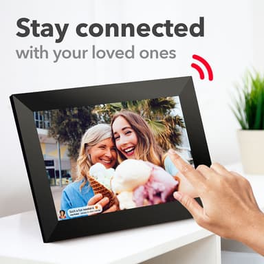 Lippa 10"" Frameo Digital Photo & Video frame