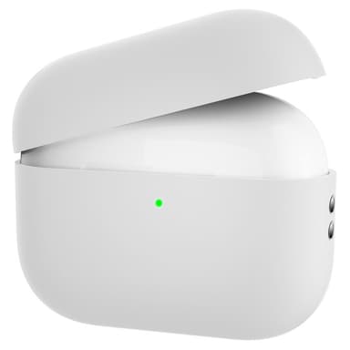 SKALO AirPods Pro 2 Huippuohut silikoninen suojakuori kotelolle - Valkoinen