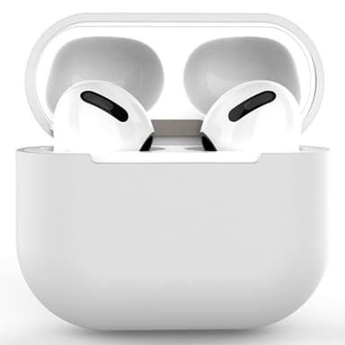 SKALO AirPods 3 Huippuohut silikoninen suojakuori kotelolle - Valkoinen