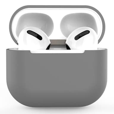 SKALO AirPods 3 Huippuohut silikoninen suojakuori kotelolle - Harmaa