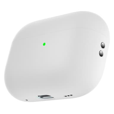 SKALO AirPods Pro 2 Huippuohut silikoninen suojakuori kotelolle - Valkoinen
