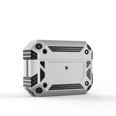 SKALO AirPods Pro Shockproof Armor suojakuori - Hopea