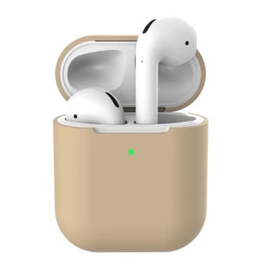 SKALO AirPods 1/2 Huippuohut silikoninen suojakuori kotelolle - Kulta