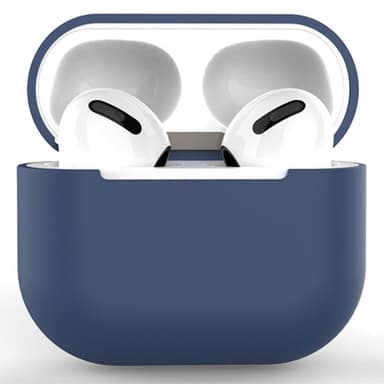 SKALO AirPods 3 Huippuohut silikoninen suojakuori kotelolle - Tummansininen