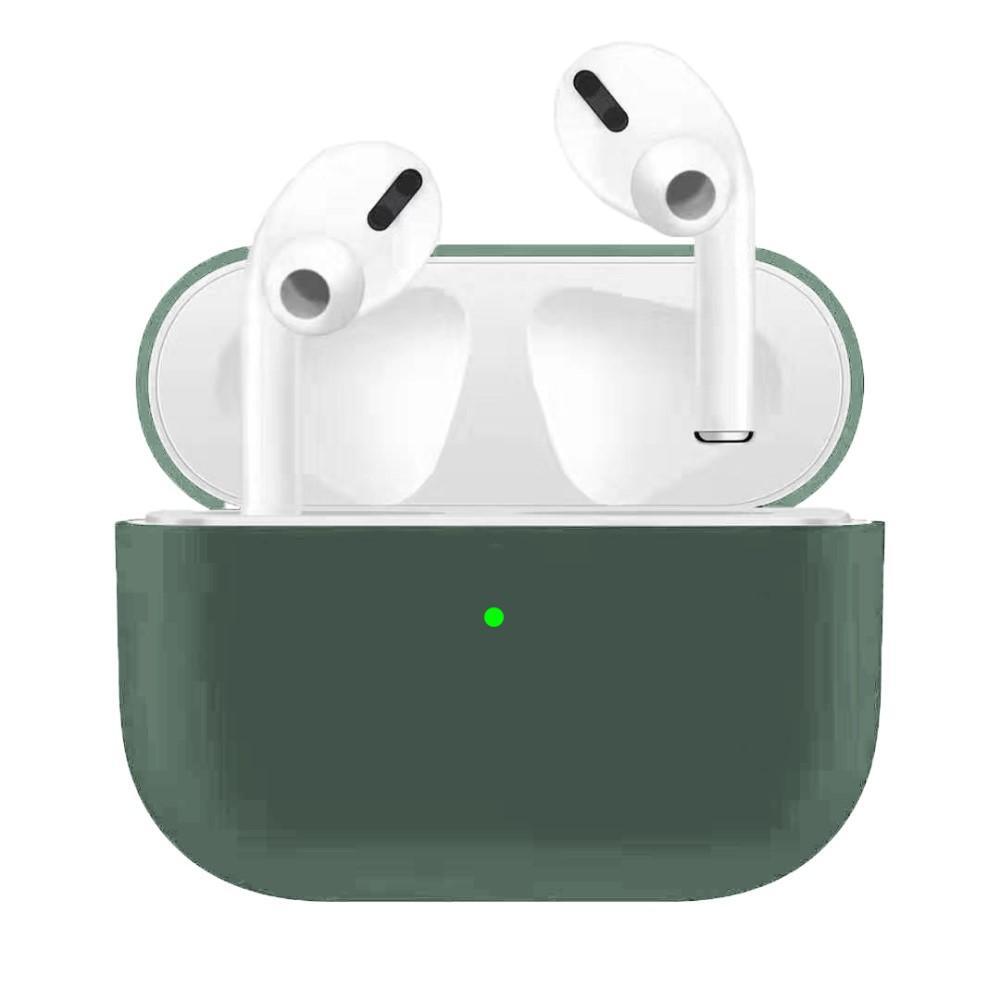 SKALO AirPods Pro Huippuohut silikoninen suojakuori kotelolle - Vihreä
