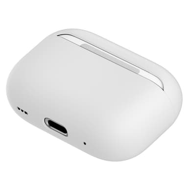 SKALO AirPods Pro 2 Huippuohut silikoninen suojakuori kotelolle - Valkoinen