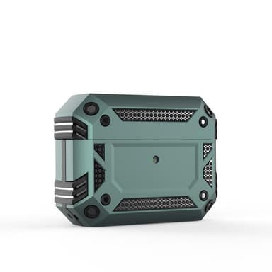SKALO AirPods Pro Shockproof Armor suojakuori - Vihreä