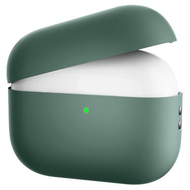 SKALO AirPods Pro 2 Huippuohut silikoninen suojakuori kotelolle - Vihreä