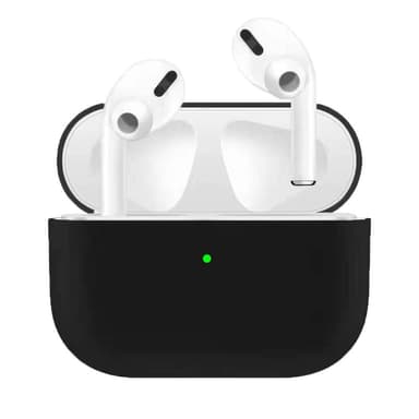 SKALO AirPods Pro Huippuohut silikoninen suojakuori kotelolle - Musta