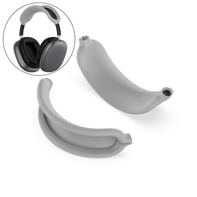 SKALO AirPods Max Silikoninen suojakuori -  Harmaa