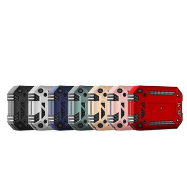 SKALO AirPods Pro Shockproof Armor suojakuori - Ruusukulta