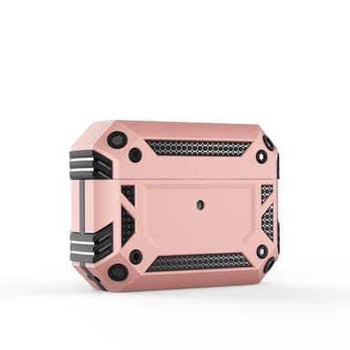 SKALO AirPods Pro Shockproof Armor suojakuori - Ruusukulta