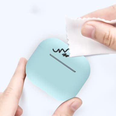 SKALO AirPods 3 Huippuohut silikoninen suojakuori kotelolle - Violetti