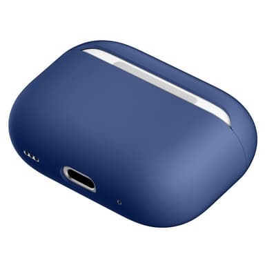 SKALO AirPods Pro 2 Huippuohut silikoninen suojakuori kotelolle - Tummansininen