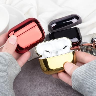 SKALO AirPods Pro 2 Chrome suojakuori - Punainen