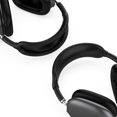 SKALO AirPods Max Silikoninen suojakuori -  Musta