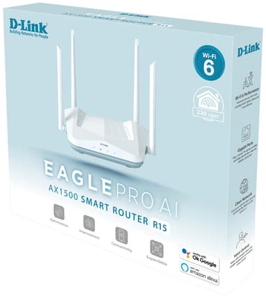 D-Link Eagle Pro AI AX1500 Mesh Wi-Fi reititin