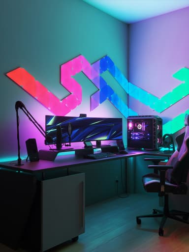 Nanoleaf Shapes seinään asennettava virtalähde  NC04-0077