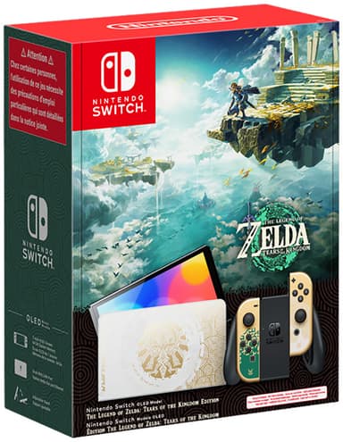 Nintendo Switch OLED Tears of the Kingdom Edition pelikonsoli