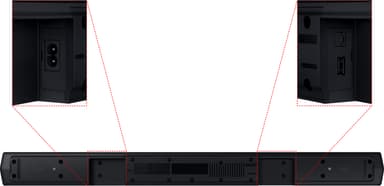Samsung 2.1-kanavainen HW-C460 soundbar (musta)