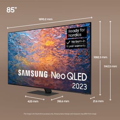 Samsung 85" QN95C 4K Neo QLED Smart TV (2023)