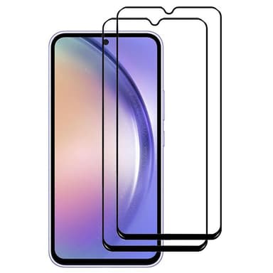 2-pakkaus 5D lasinen näytönsuoja Samsung Galaxy A54 5G