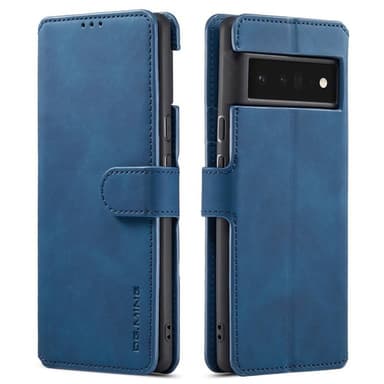 DG-Ming Lompakkokotelo 3-kortti Google Pixel 6 Pro - Sininen