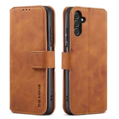 DG-Ming Lompakkokotelo 3-kortti Samsung Galaxy A04s - Ruskea