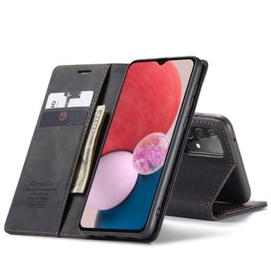 CaseMe Smart Magnet FlipCase Samsung Galaxy A04s - Musta