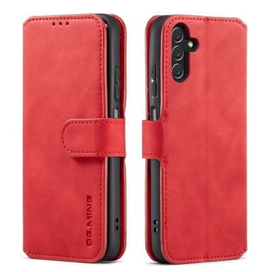 DG-Ming Lompakkokotelo 3-kortti Samsung Galaxy A13 5G - Punainen