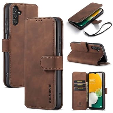 DG-Ming Lompakkokotelo 3-kortti Samsung Galaxy A04s - Coffe