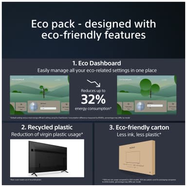 Sony Bravia 50” X75WL 4K LED älytelevisio (2023)