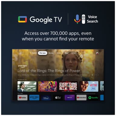 Sony Bravia 43” X75WL 4K LED älytelevisio (2023)